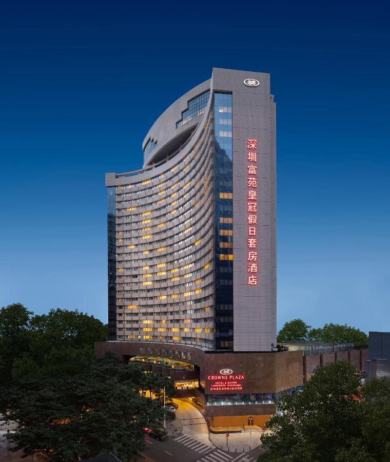 Crowne Plaza Hotel & Suites Landmark Shenzhen, An Ihg Hotel - Nearby Luohu Border, Indoor Heated Swimming Pool, Complimentary Welcome Drink Exterior foto